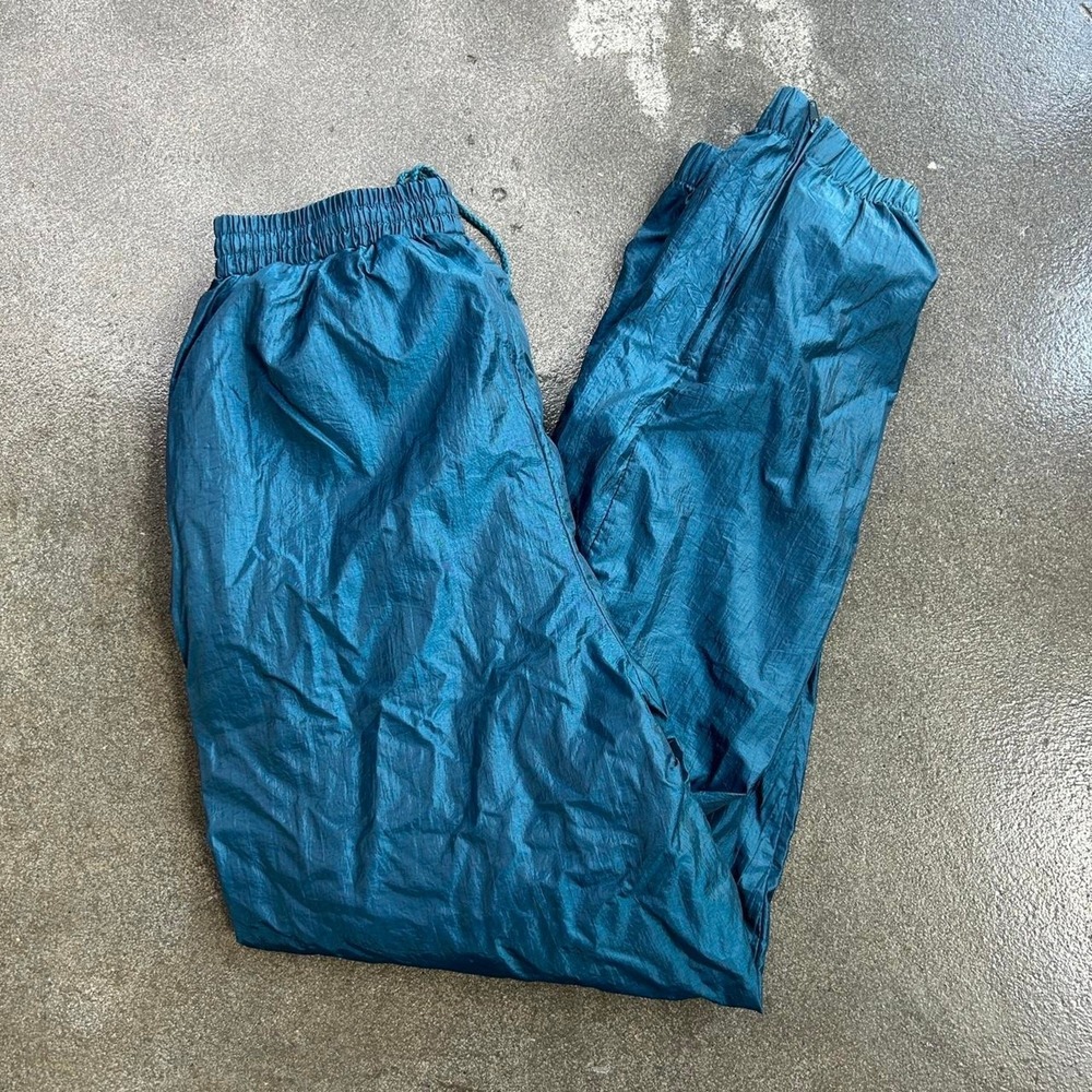 Vintage Bold Spirit Sport Size Small Drawstring Nylon Windbreaker Jogger Sweats
